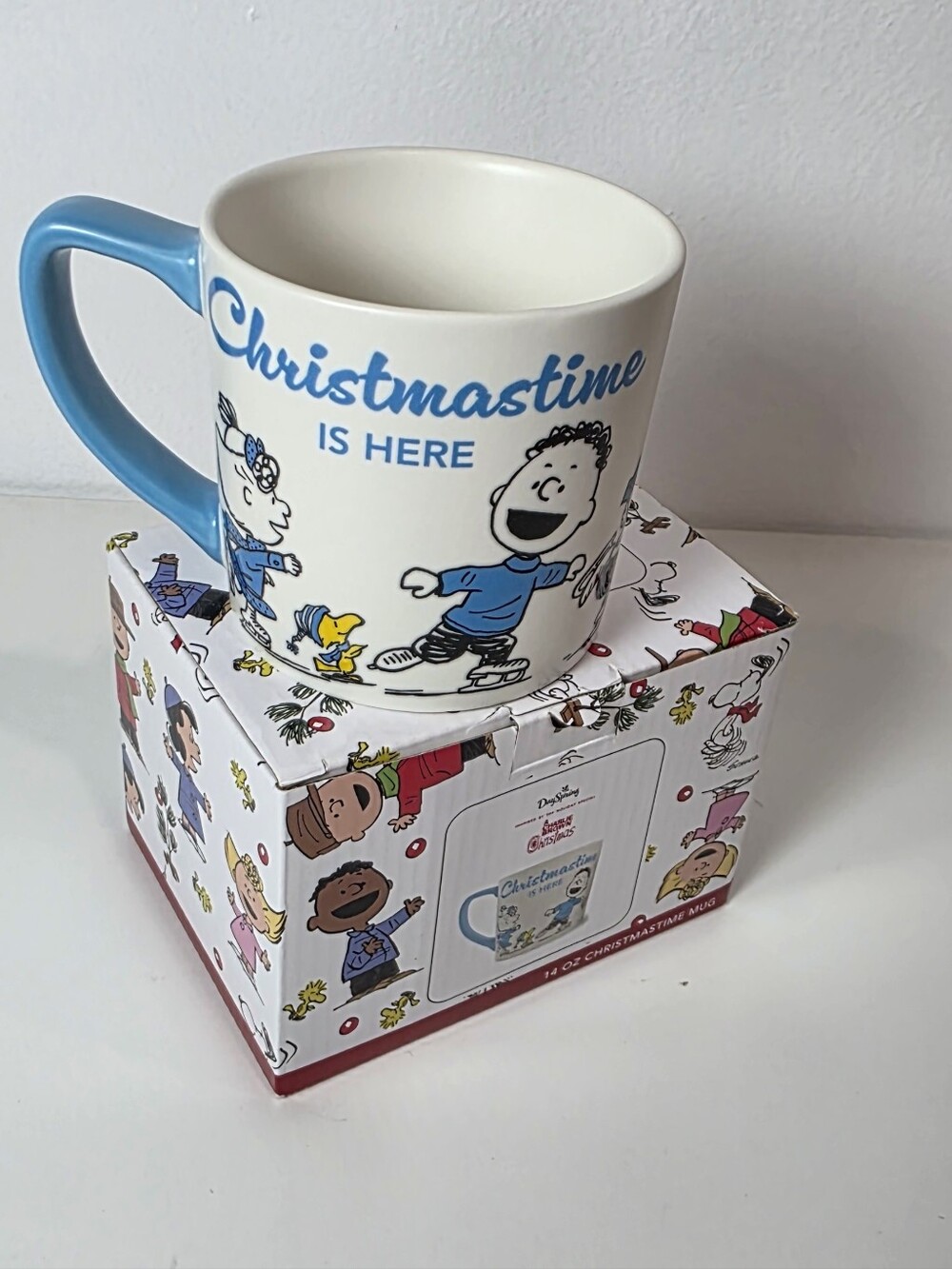 🎄 DaySpring Peanuts Christmastime is Here Ceramic Mug